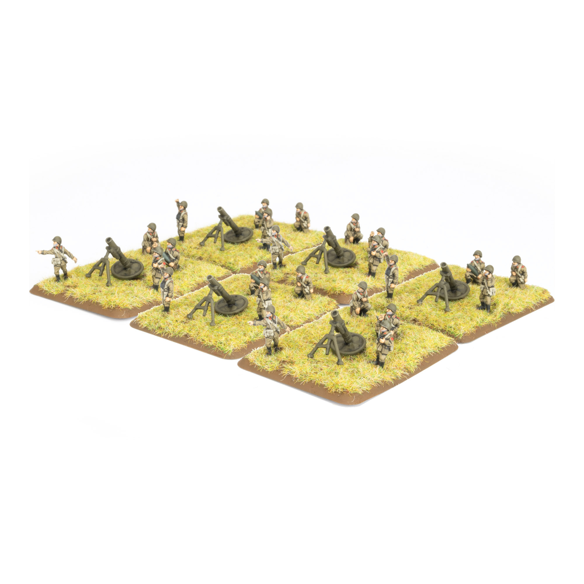 Team Yankee Soviet: 120mm Mortar Company (x6) 