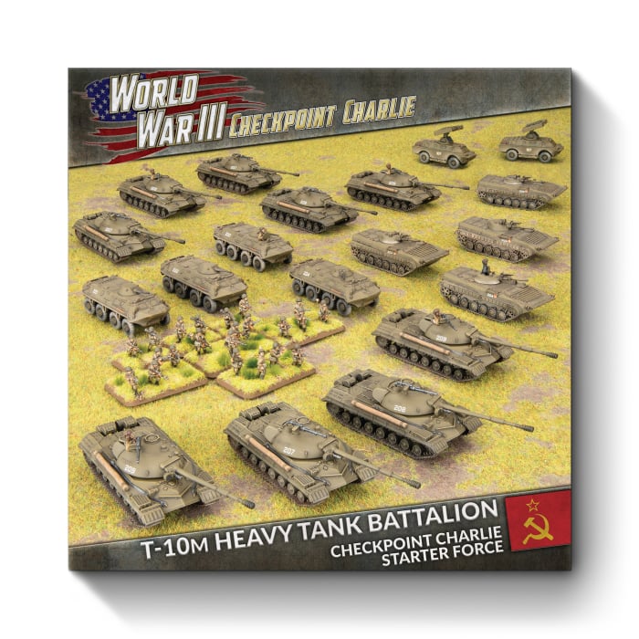 Team Yankee: Checkpoint Charlie: Soviet: T-10M Heavy Tank Battalion Limited Edition 