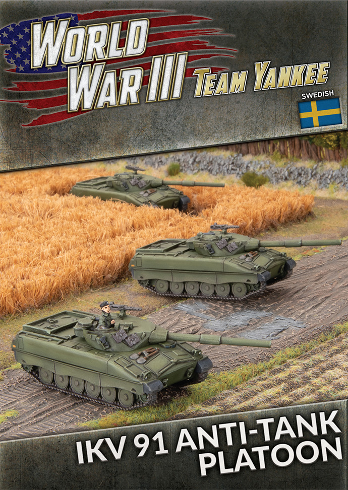 Team Yankee: Swedish: Ikv 91 Anti-tank Platoon (3) 