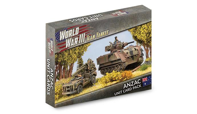 Team Yankee: World War III: ANZAC Unit Card Pack 