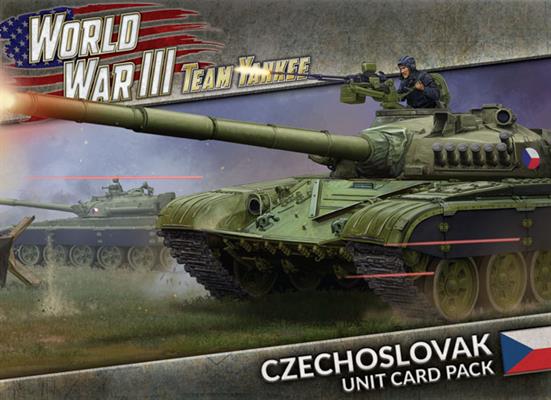 Team Yankee: World War III: Czechoslovak Unit Cards (36 Cards) 