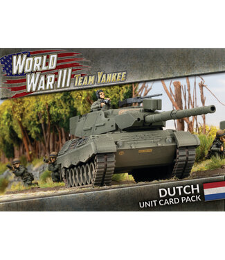 Team Yankee: World War III: Dutch Unit Card Pack 