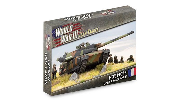 Team Yankee: World War III: French Unit Card Pack 