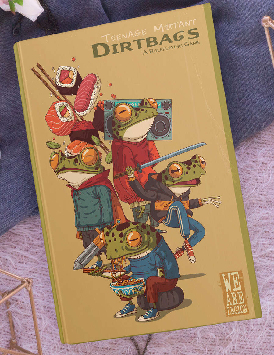 Teenage Mutant Dirtbags: A Roleplaying Game 