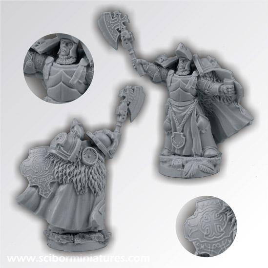Scibor Monstrous Miniatures: Templar SF Knight #2 