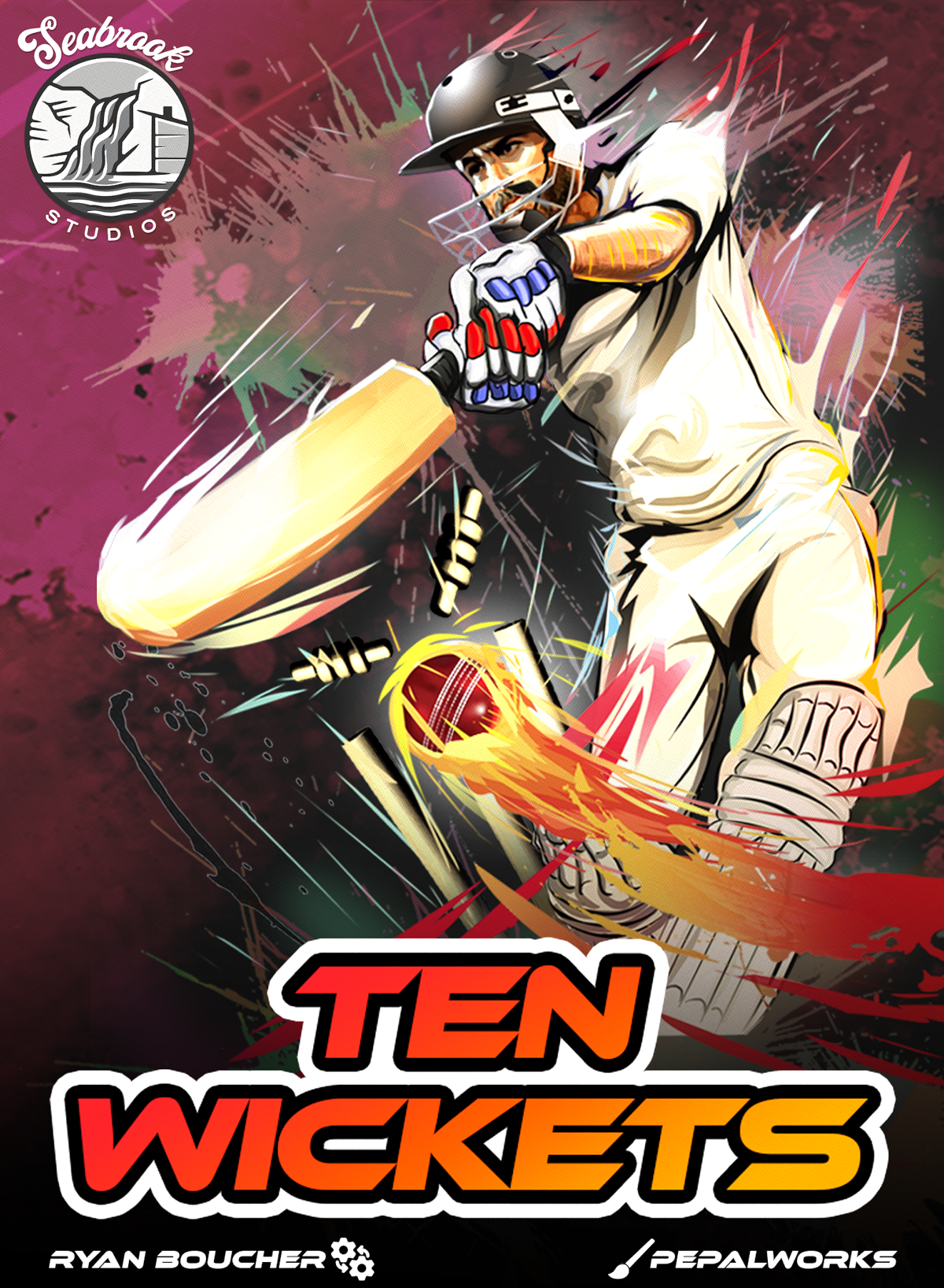 Ten Wickets: The Cricket Card Game 