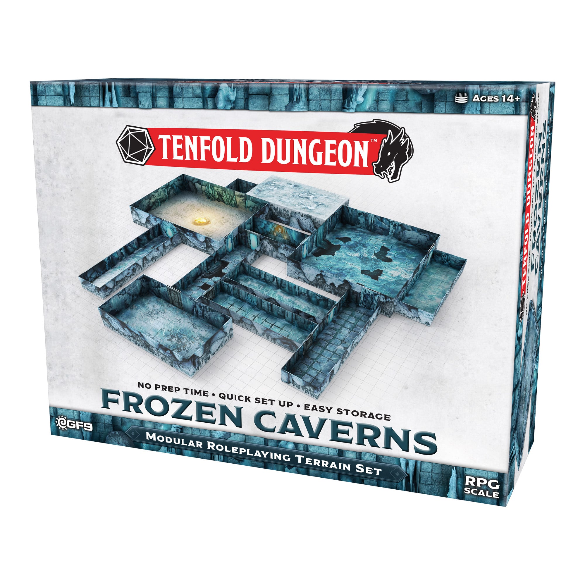 Tenfold Dungeon Terrain Set: Frozen Cavern 