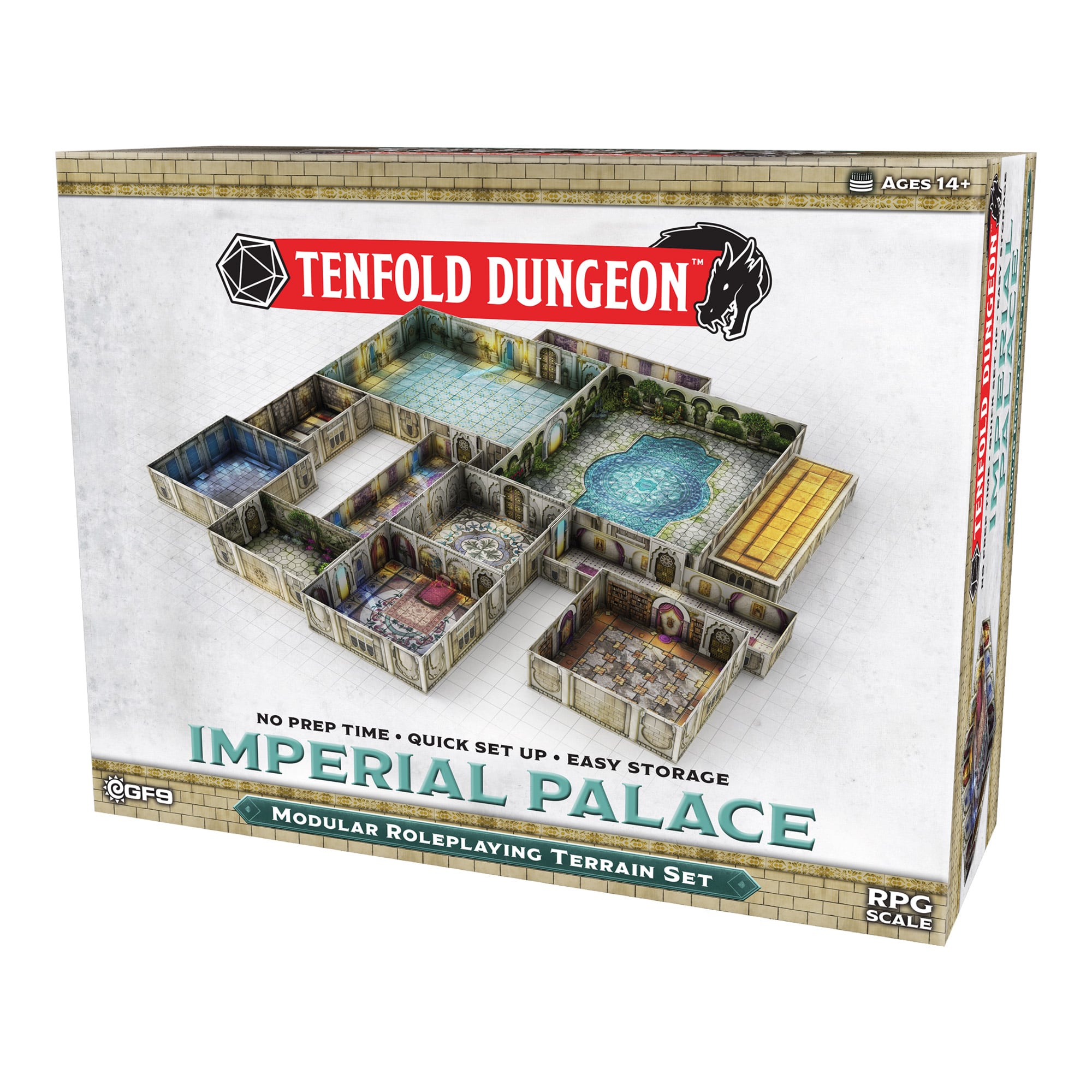 Tenfold Dungeon Terrain Set: Imperial Palace 