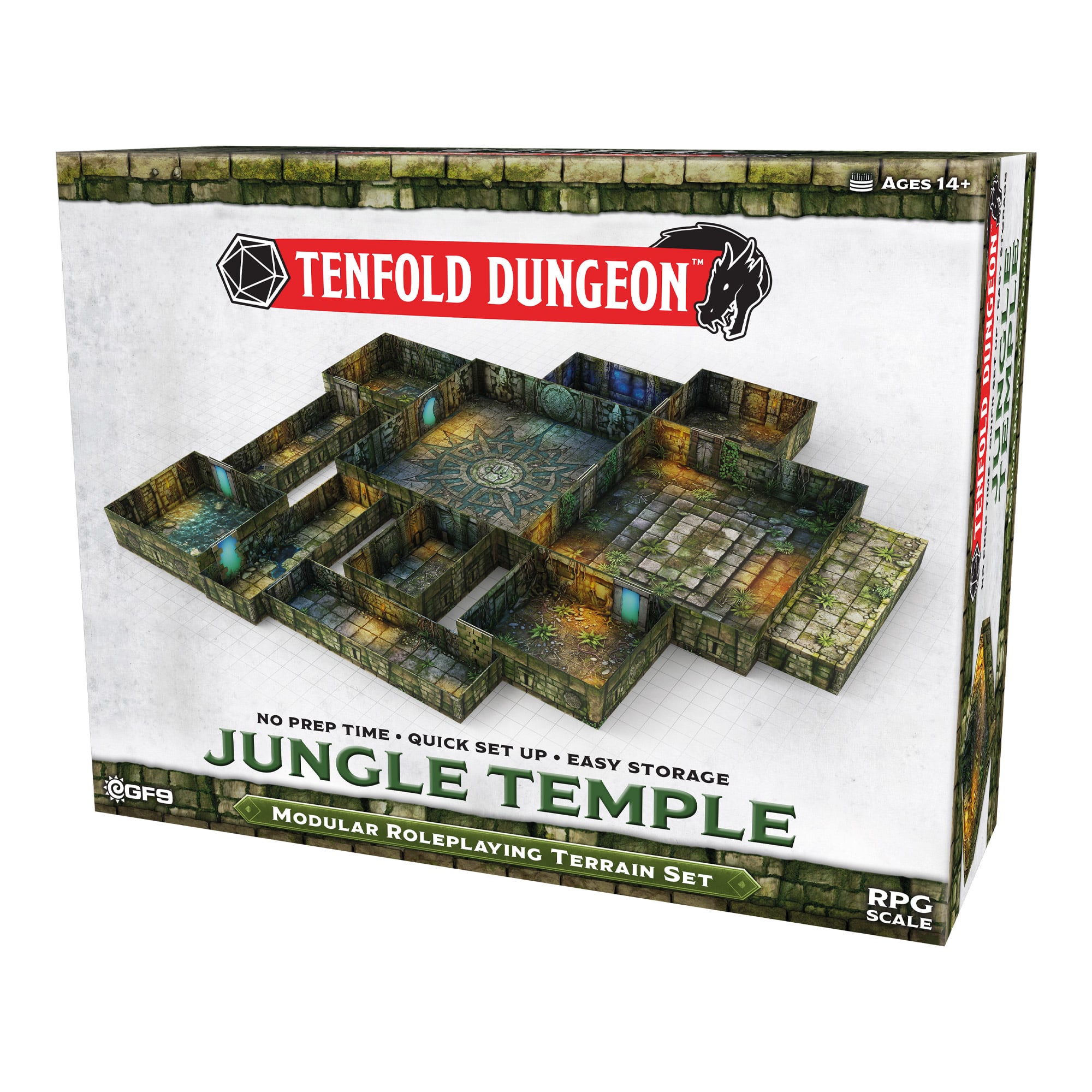 Tenfold Dungeon Terrain Set: Jungle Temple 