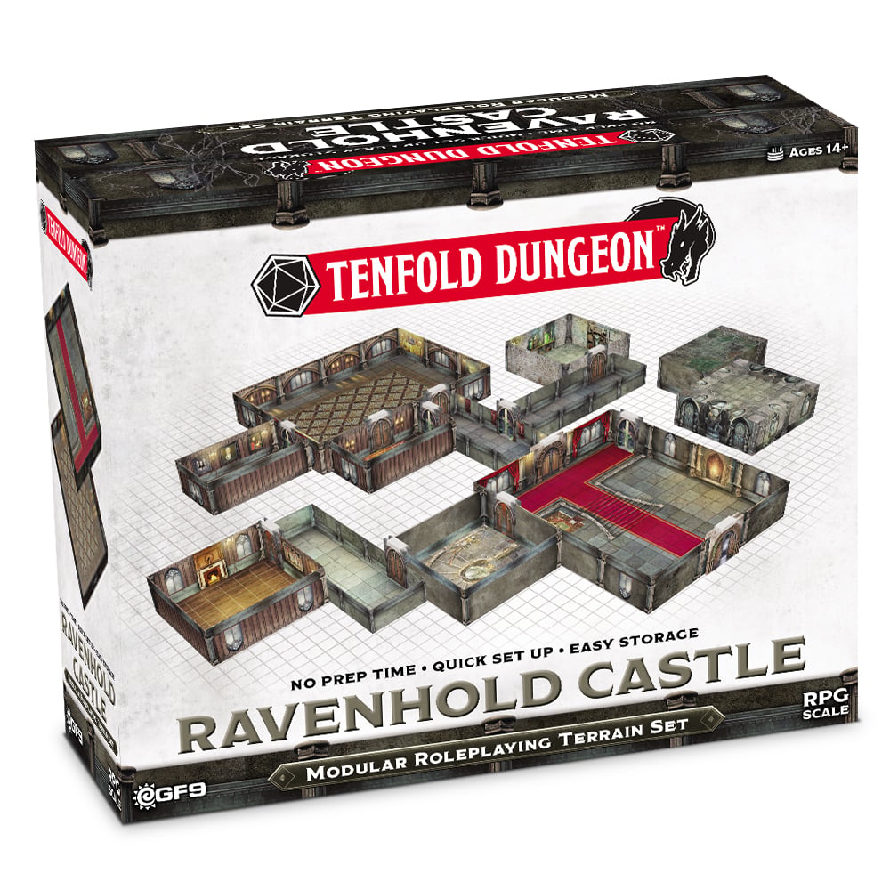 Tenfold Dungeon Terrain Set: Ravenhold Castle 