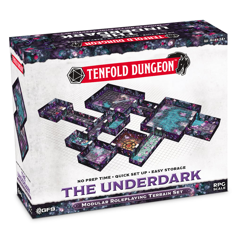 Tenfold Dungeon Terrain Set: The Underdark 