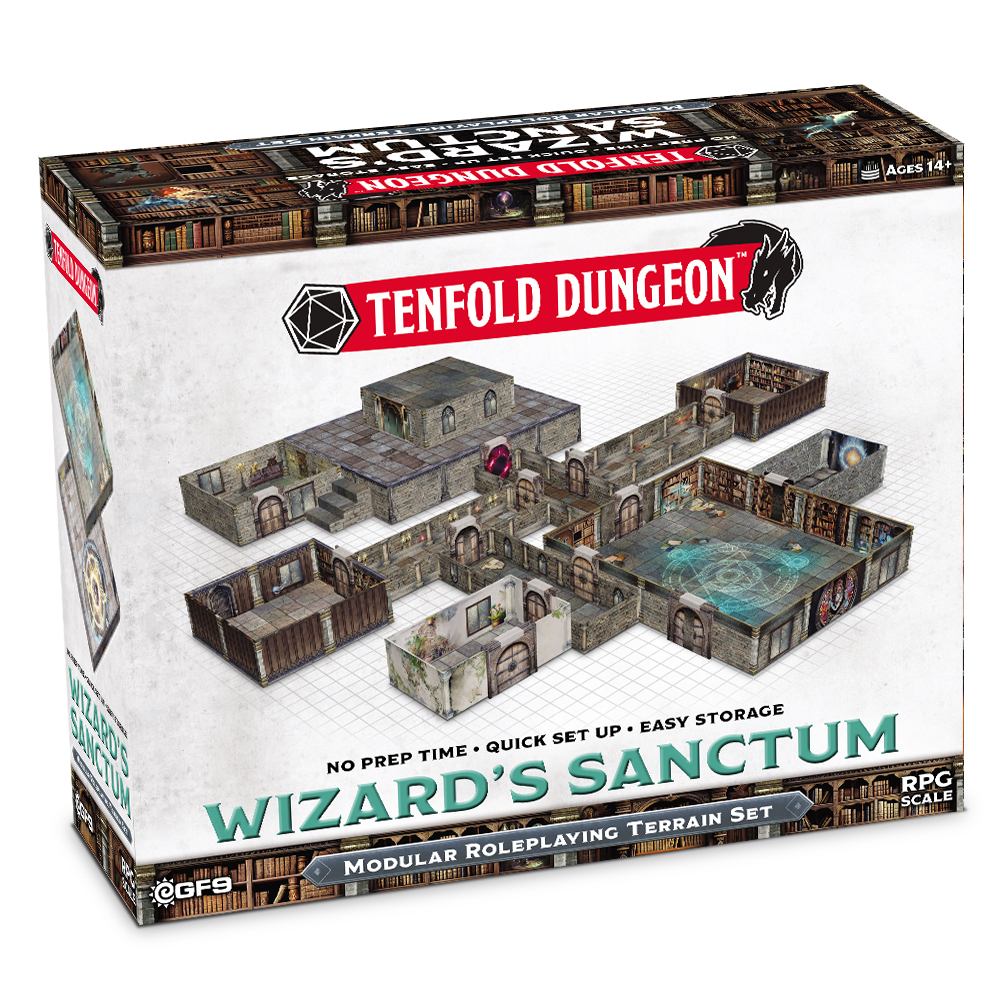 Tenfold Dungeon Terrain Set: Wizards Sanctum 