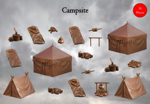 Terrain Crate: Campsite 