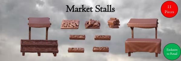 Terrain Crate: Market Stalls 
