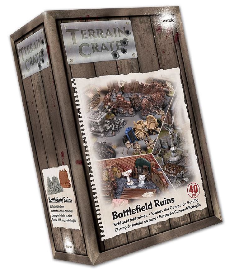 Terrain Crate: Modern Battlefield Ruins 