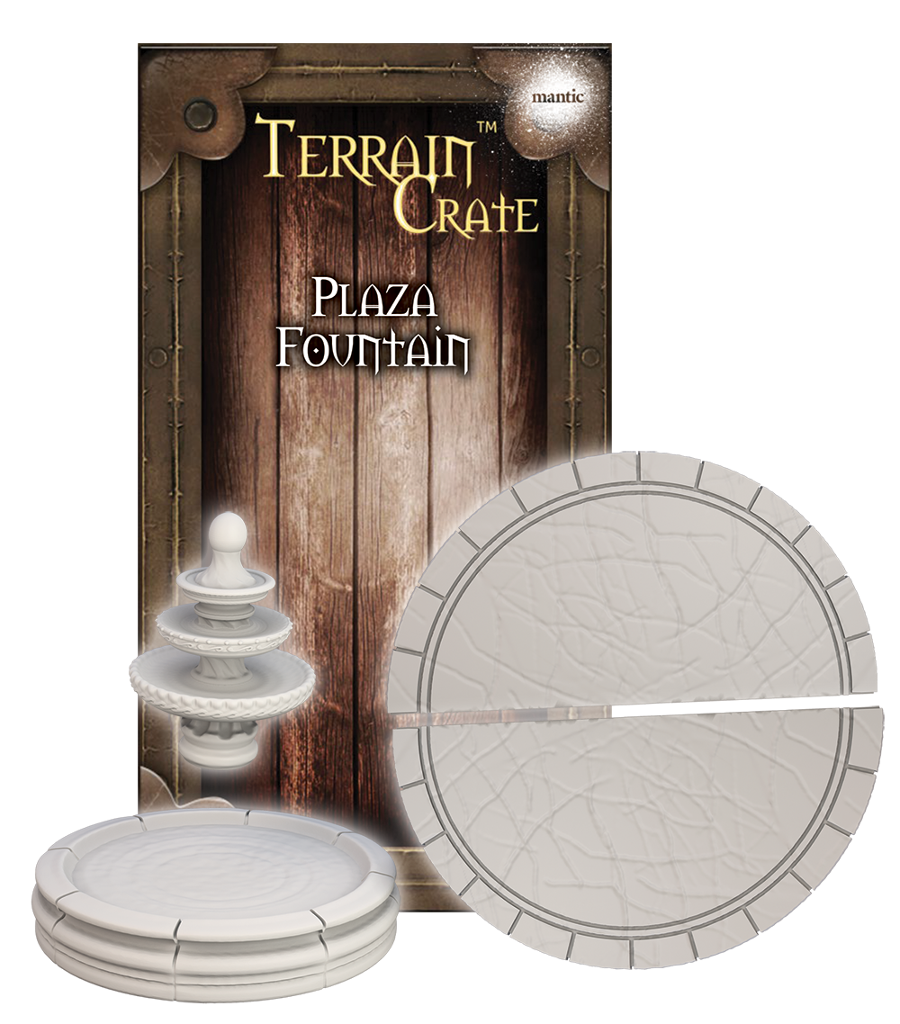 Terrain Crate: Plaza Fountain 