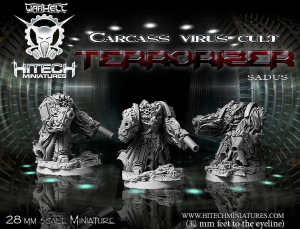 Warhell: Carcass Virus Cult- Terrorizer Sadus 