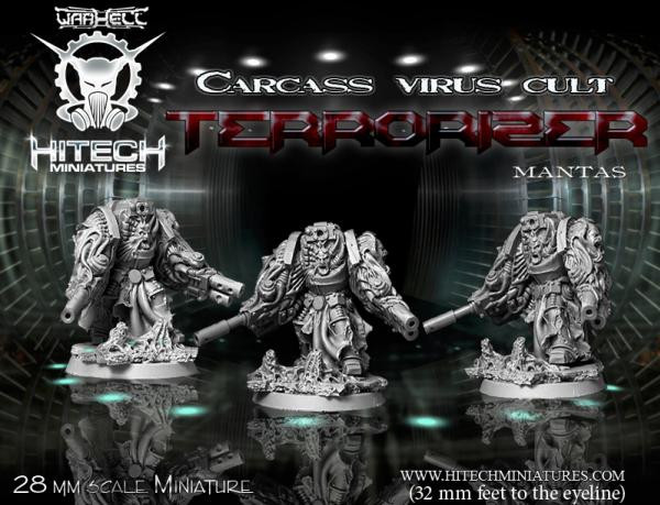 Warhell: Carcass Virus Cult- Terrorizer Mantas 