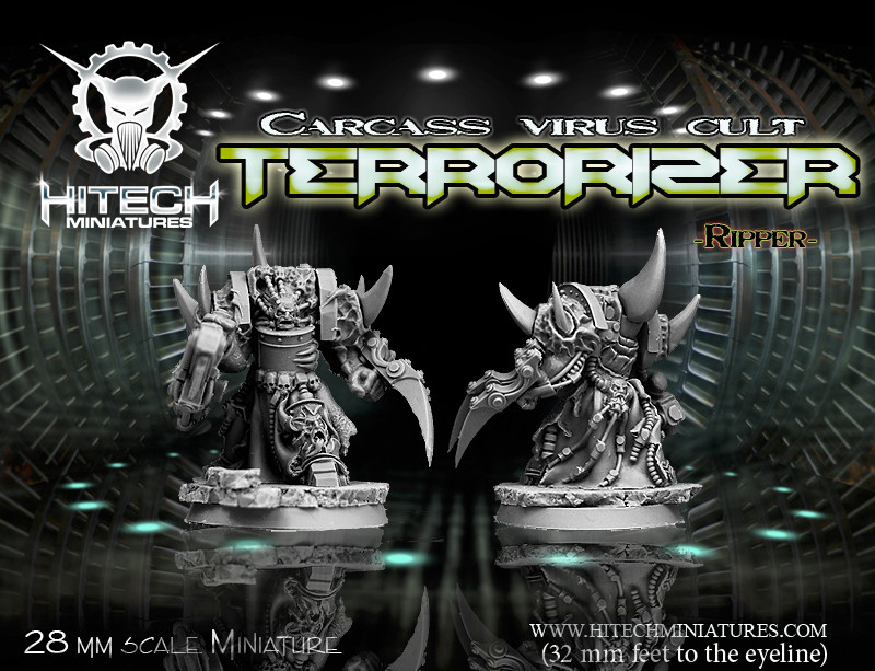 Warhell: Carcass Virus Cult- Terrorizer Ripper 
