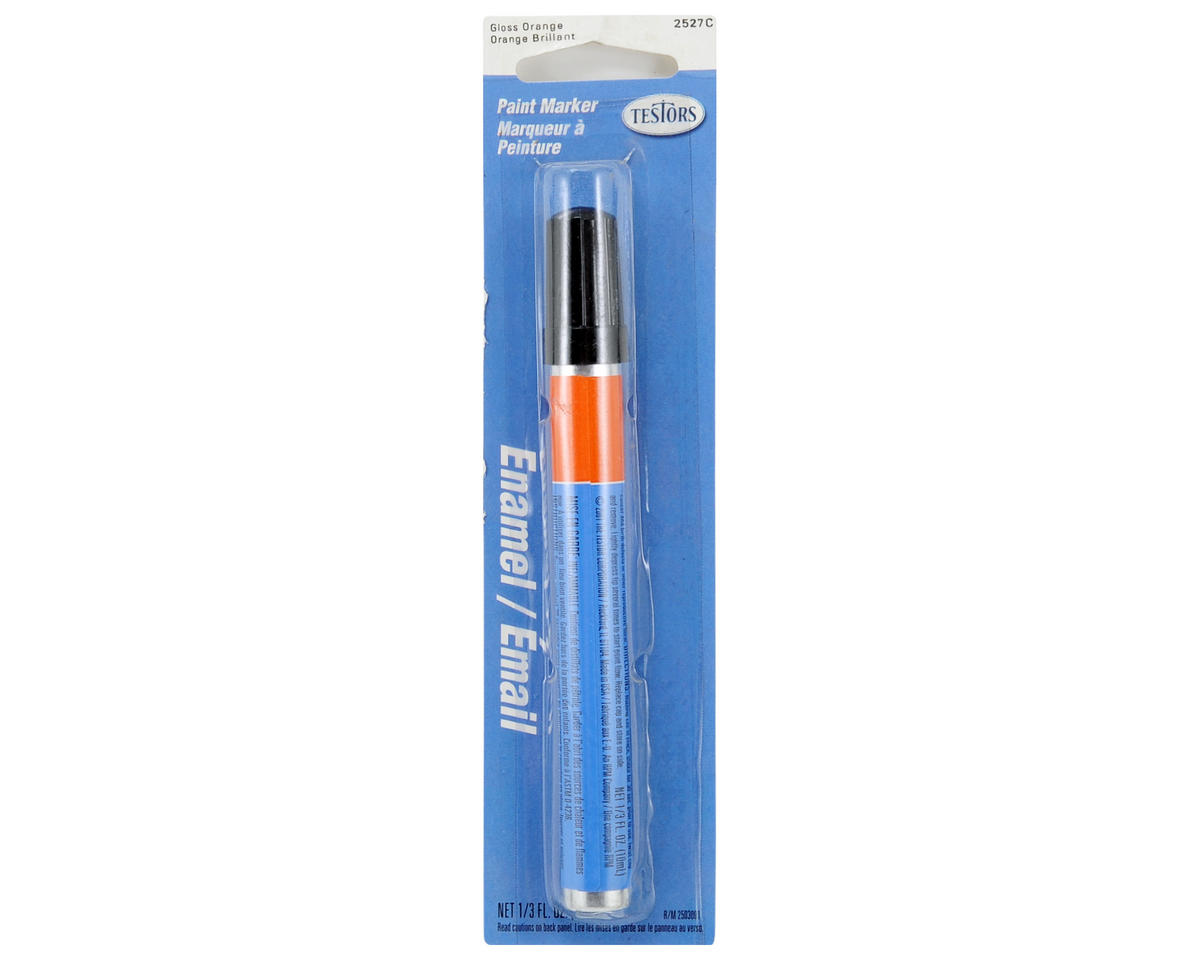 Testors Enamel Paint Marker- Orange - Gloss 