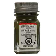 Testors Enamel Paints- Flat: Olive Drab 
