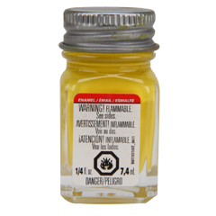 Testors Enamel Paints- Flat: Sunflower 
