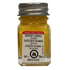 Testors Enamel Paints- Flat: Yellow 