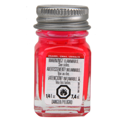 Testors Enamel Paints- Fluorescent: Pink 