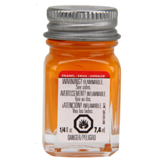 Testors Enamel Paints- Gloss: Tangerine 