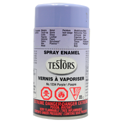 Testors Enamel Spray- Gloss: Purple 