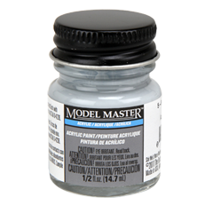 Testors Model Masters Acrylic Paints- 5-P Pale Blue Gray - Semi-Gloss 