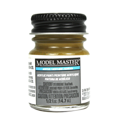 Testors Model Masters Acrylic Paints- Field Drab FS30118 - Flat 