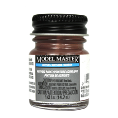 Testors Model Masters Acrylic Paints- Hull Red KMS - Semi-Gloss 