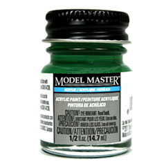 Testors Model Masters Acrylic Paints- Signal Green - Flat 