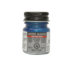 Testors Model Masters Enamel Paints- Blue Metallic - Gloss 