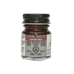 Testors Model Masters Enamel Paints- Dark Brown - Gloss 