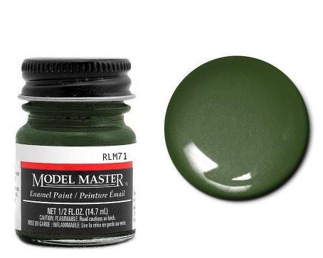 Testors Model Masters Enamel Paints- Dunkelgrun RLM 71 