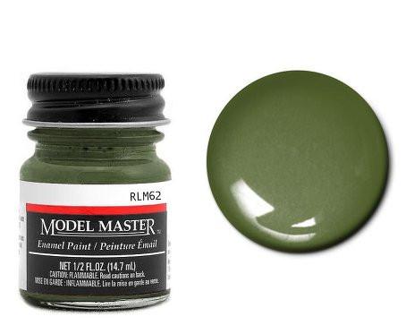Testors Model Masters Enamel Paints- GRUN RLM 62 