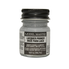 Testors Model Masters Enamel Paints- Gray Sandable Lacquer Primer 