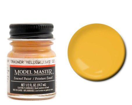 Testors Model Masters Enamel Paints- RAF Trainer Yellow 