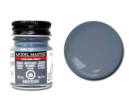 Testors Model Masters Enamel Paints- Semi Gloss Ocean Grey USN 