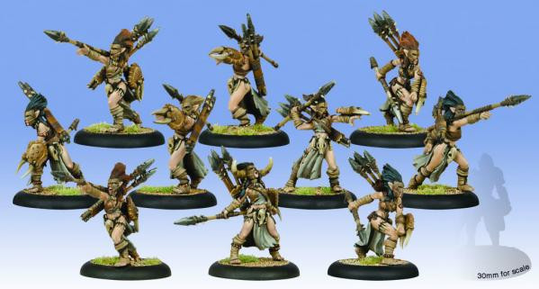 Hordes: Circle Orboros (72071): Tharn Bloodtrackers Unit 