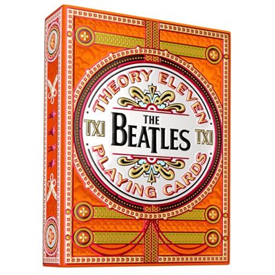 The Beatles Orange Edition Playing Cards 