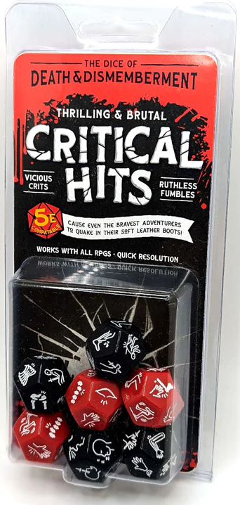 The Dice of Death and Dismemberment: Thrilling and Brutal Critical Hits 