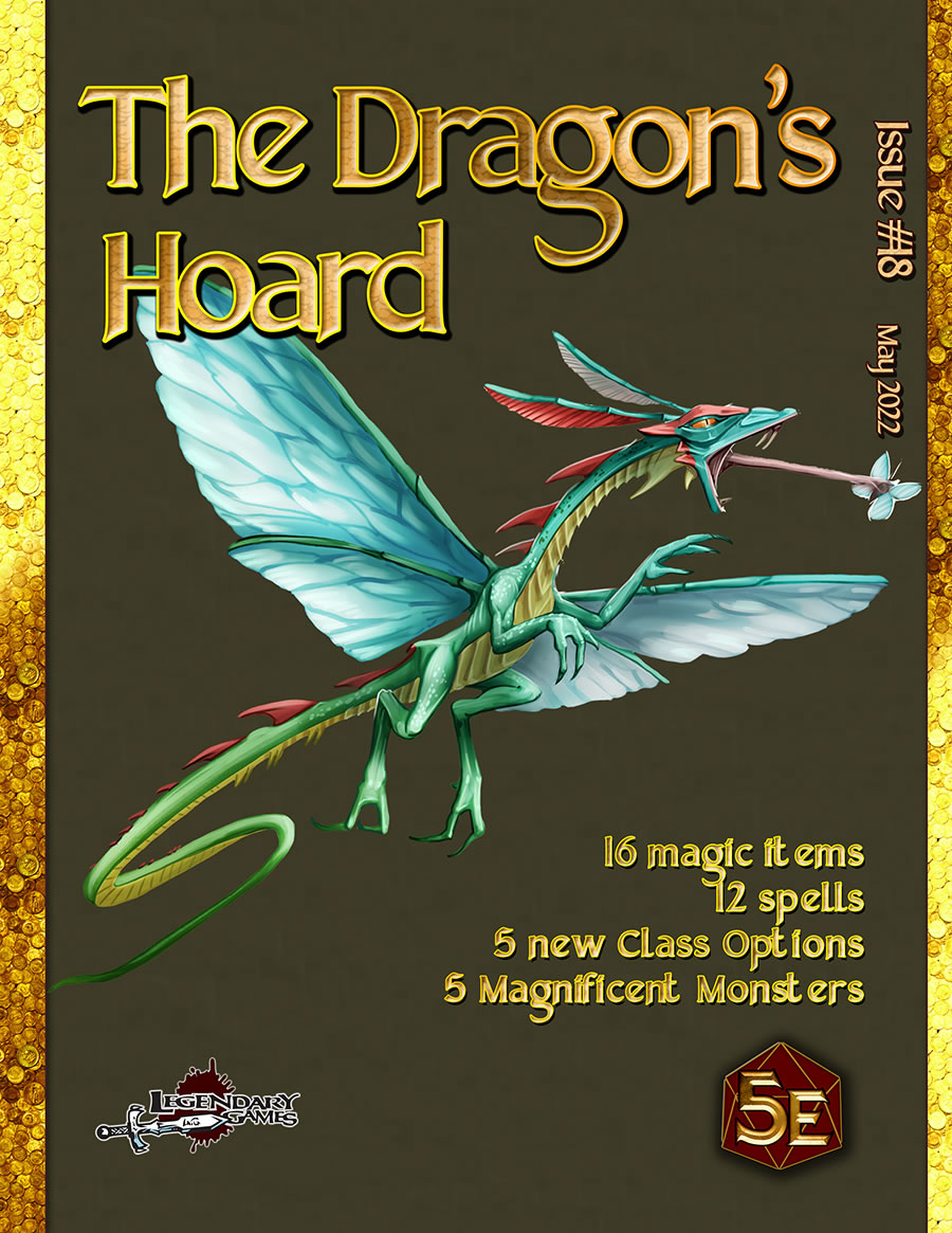 The Dragons Hoard #18 (5e) (DAMAGED) 