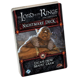 The Lord of the Rings LCG: Escape From Mount Gram (Nightmare Deck) 