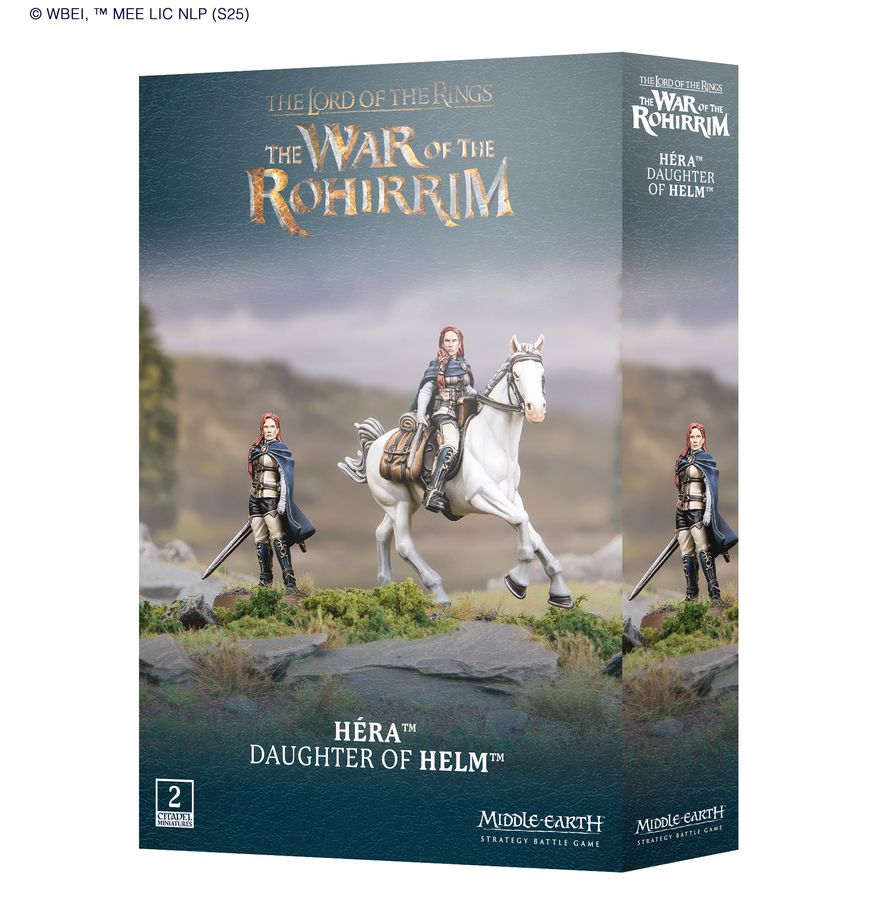 The Lord of the Rings: Middle-Earth Battle Strategy Game: War Of The Rohirrim: Hera Daughter of Helm 