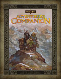 The One Ring: The Adventurers Companion 