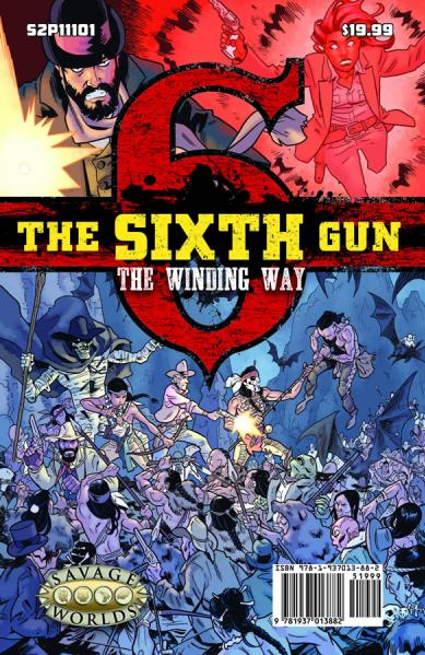 The Sixth Gun: GM Screen with Adventure 