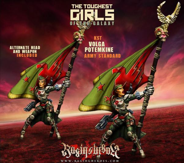 The Toughest Girls Of The Galaxy: Kurganovas- Volga Potemkine, Army Standard 